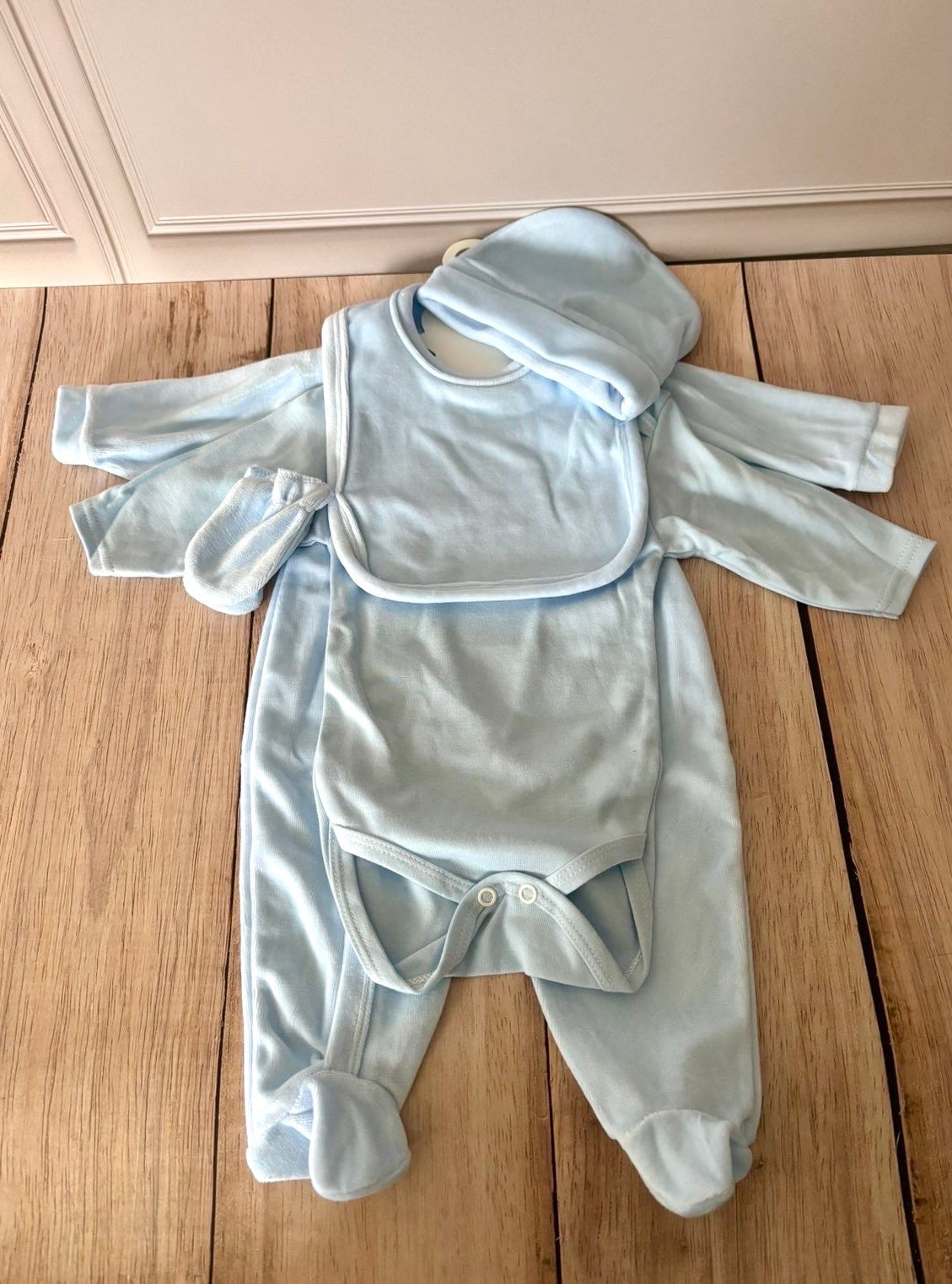 Ensemble en velours personnalisable
